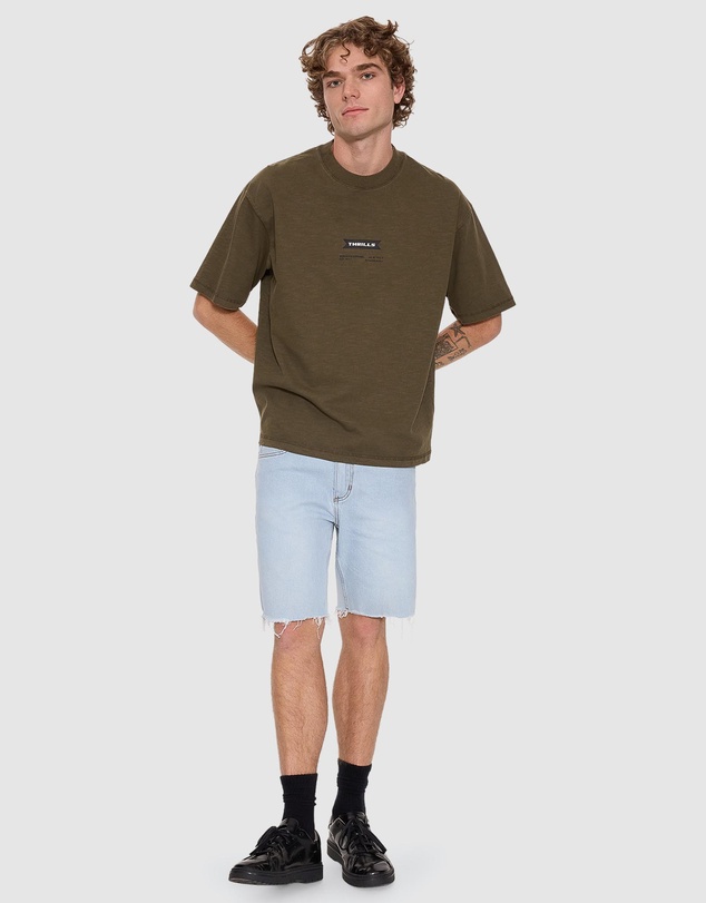 Thrills - Serviced Box Crop Tee