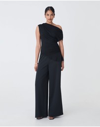 Forcast - Keeley Bamboo Split Hem Top