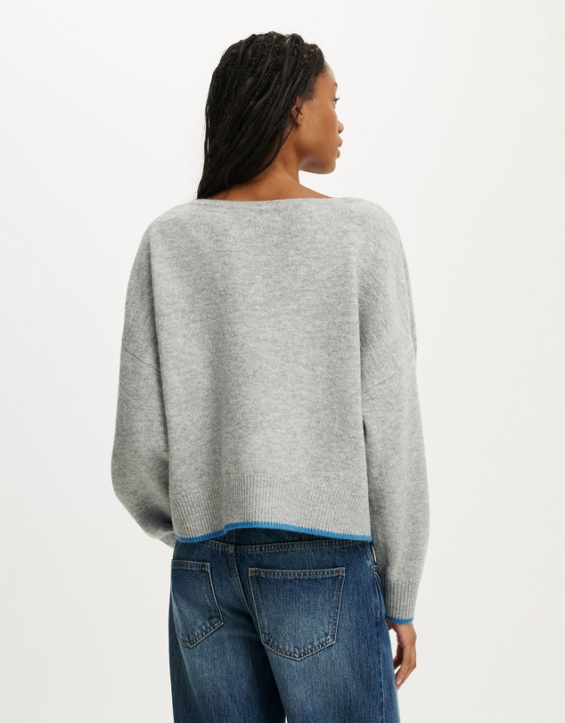 Cotton On - Softest Luxe Slouchy V Knit
