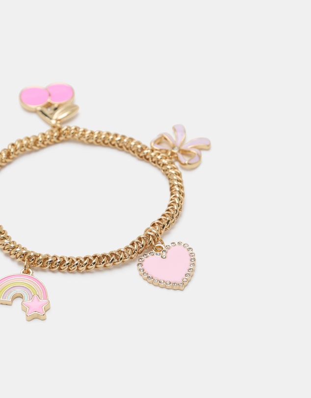 Seed Heritage - Initial Stretch Charm Bracelet