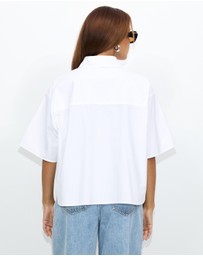 Dazie - Harbour Cotton Oversized Shirt