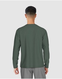 Nike - Gothic Letter Long Sleeve Hydroguard Top