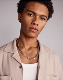 Michael Hill - 9.3mm Curb Chain in Sterling Silver