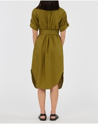 Amelius - Provence Linen Shirt Dress