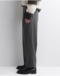 COS - Pleated Wool Relaxed-Fit Straight-Leg Trousers