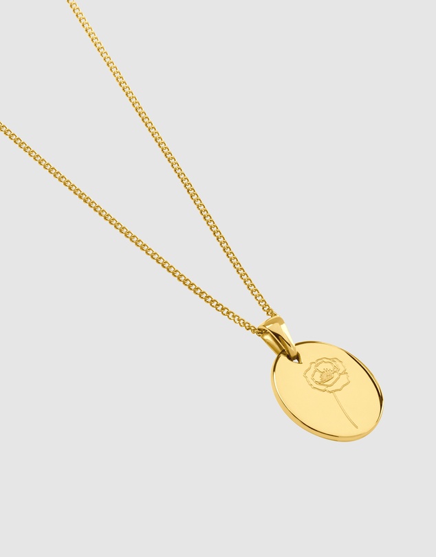 Pastiche - August Birth Flower Necklace