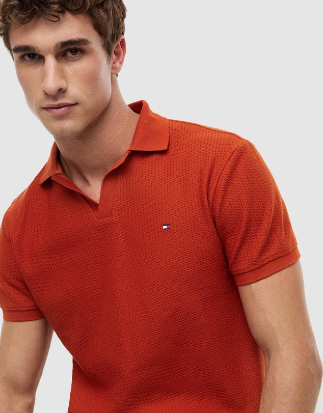 Tommy Hilfiger - Regular Fit Jacquard Polo Shirt