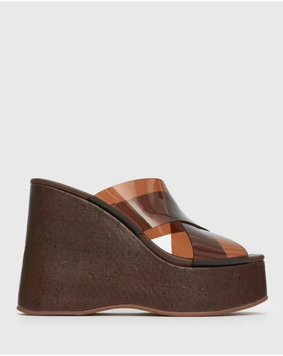 Betts - Flick High Wedge Sandals
