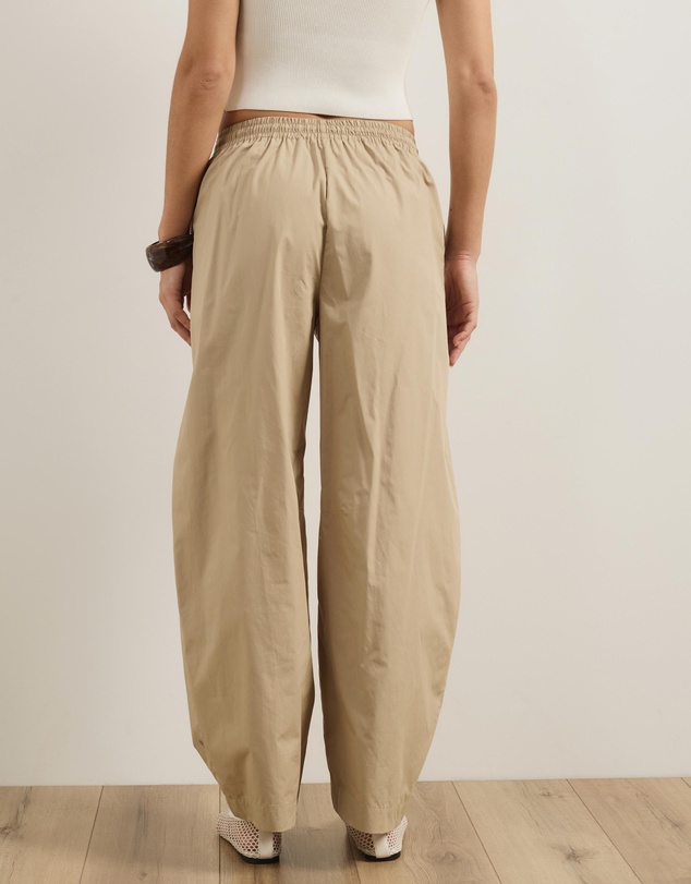 Atmos&Here - Lila Cotton Barrel Leg Pants