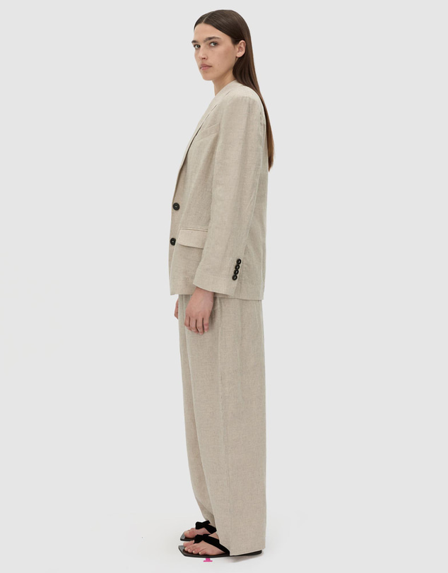 C&M CAMILLA AND MARC - Phostre Linen Relaxed Blazer