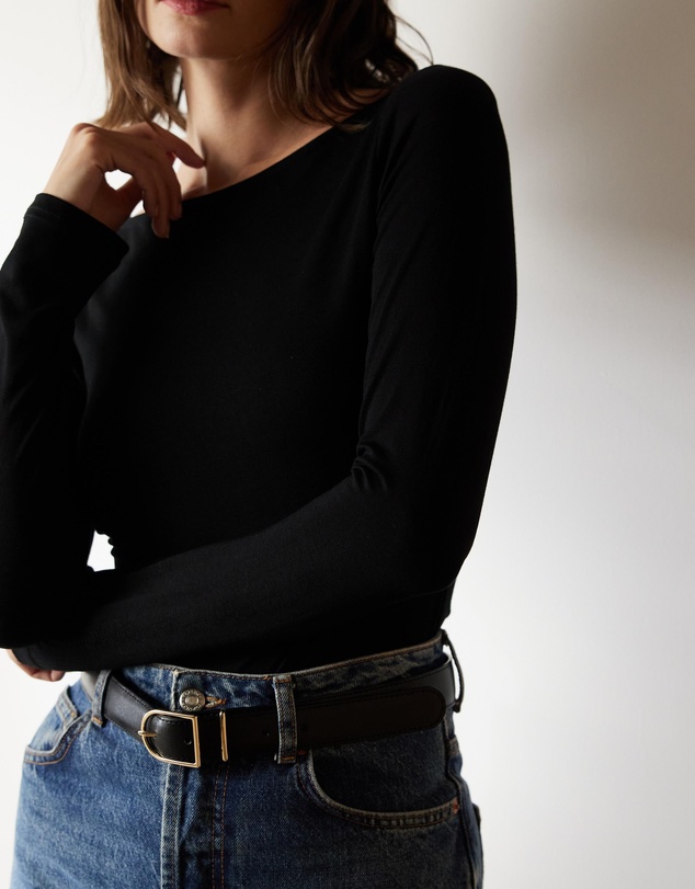 Atmos&Here - Boat Neck Bamboo Top