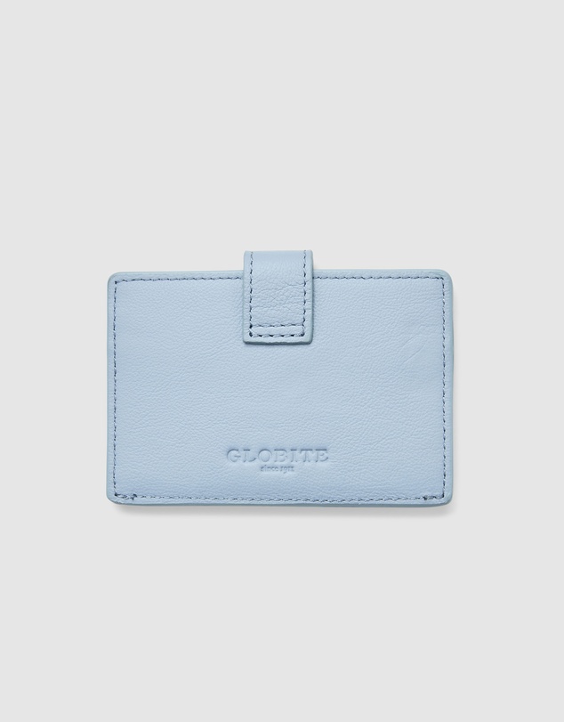 Globite - Leather RFID Card Holder Snap Button