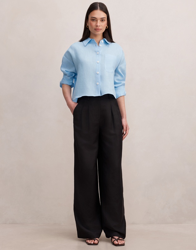 Forever New - Eva Linen Wide Leg Pants