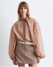 & Other Stories - Wool Mini Skirt