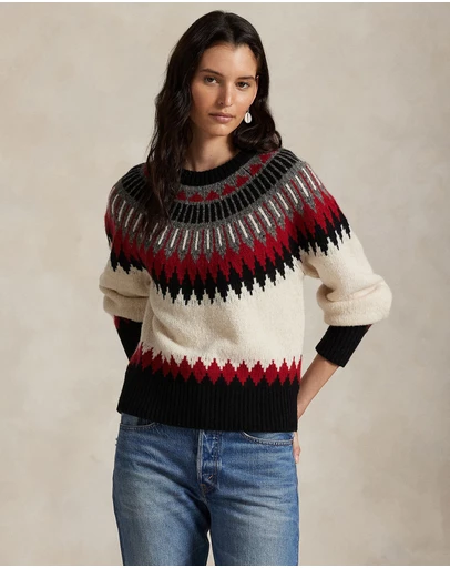 Polo Ralph Lauren - Fair Isle Wool-Cashmere Sweater