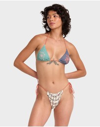 RVCA - Womens Lauryn Halter Tri Bikini Top