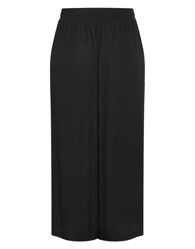 City Chic - Plus size Aria Relaxed Wide Leg Pant - black