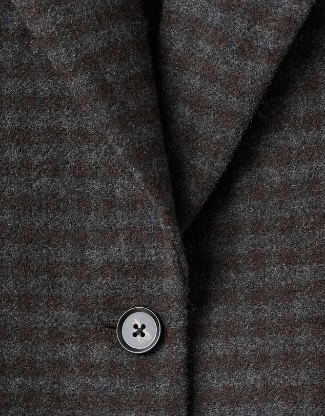 M.N.G - Micro Houndstooth Wool Blazer