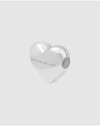 Wanderlust + Co - Bubble Heart Locket Pendant