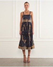 Aqua Blu Australia - Andromeda Rowan Midi Dress