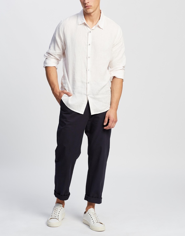 Assembly Label - Casual Long Sleeve Shirt