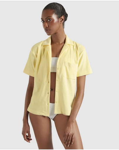 Hunza G - SS Towelling Shirt