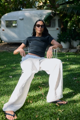 AERE - Tilly Linen Pants