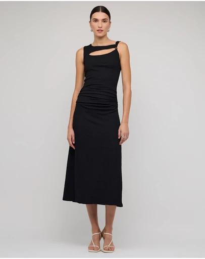 Staple the Label - Lyric Cutout Midi Dress