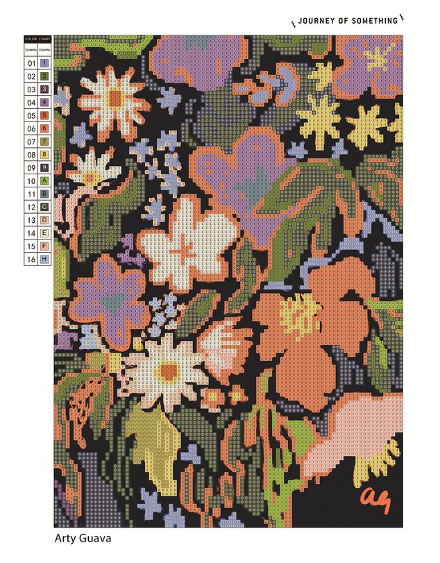 Journey Of Something - Sparkle Art Kit - Midnight Garden