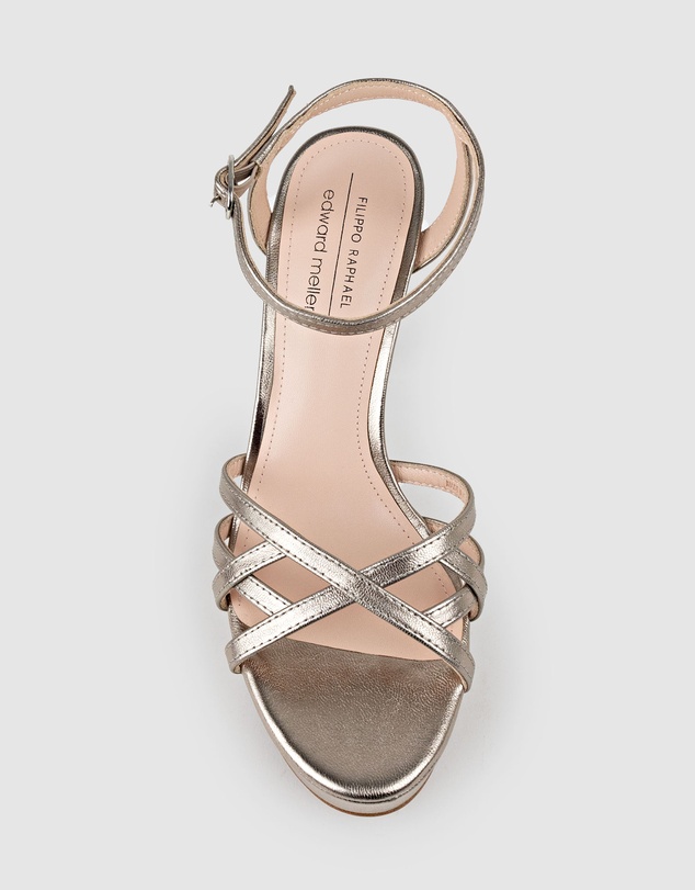 Edward Meller - SAMI110 Lattice Front Platform Sandal