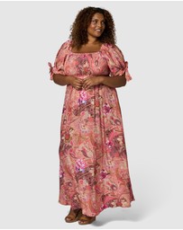 Something 4 Olivia - Maeve Ruffle Maxi Dress