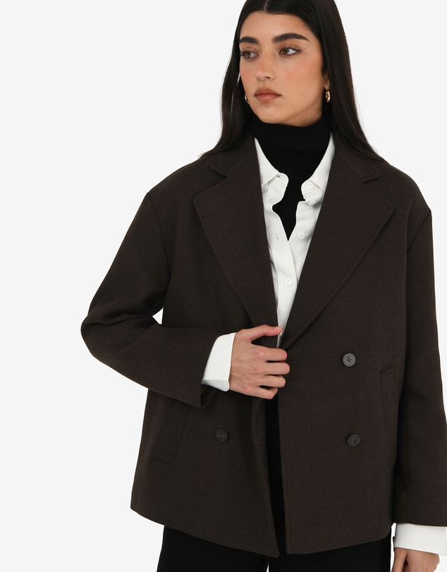 Forcast - Tamara Cropped Peacoat