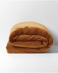 Aura Home - Luxury Velvet Quilt Cover