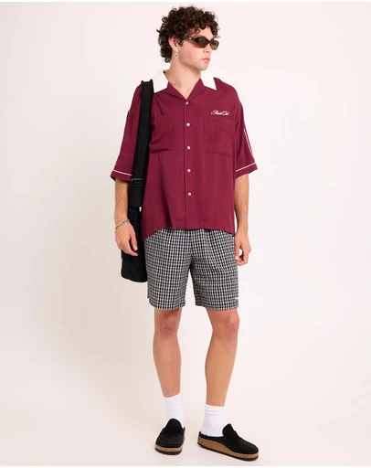 Arvust - Webber Short Sleeve Bowling Shirt