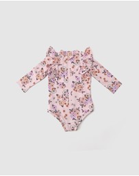 WITH LOVE FOR KIDS - Shimmy Long Sleeve Swimmers - Babies - Kids