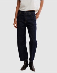 Free People - Deep Trance Dropped Boyfriend Jeans