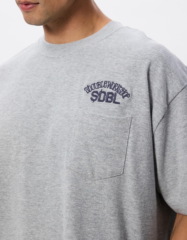 S Double - Team Heavyweight Pocket T-Shirt
