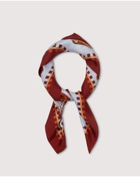 SMWR. by The Somewhere Co - Moon Court Silk Scarf
