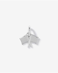 Michael Hill - Racing Flags Pendant in Sterling Silver