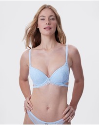 Bras N Things - Seraphine Push Up Bra - Blue