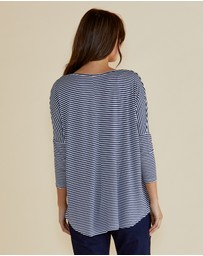 Betty Basics - Milan 3/4 Sleeve Top