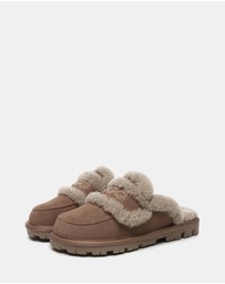 EVERAU - Australian Shepherd Ugg Rilee Cow Suede Upper House Shoes