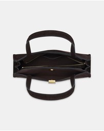 Oroton - Mille Baguette Suede Bag