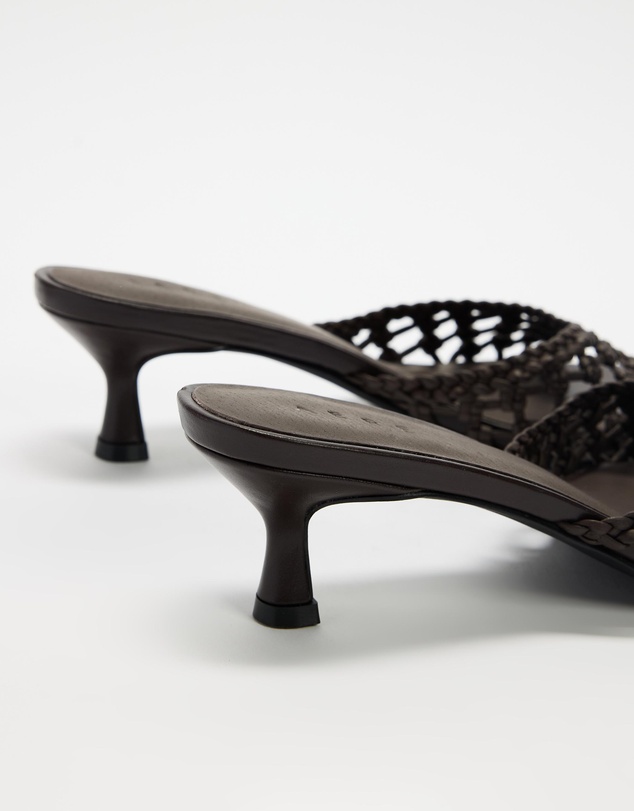 AERE - Open Toe Mules