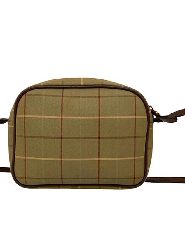 Pre-Loved by Azura Reborn - Pre-Loved Vintage Check Canvas Crossbody