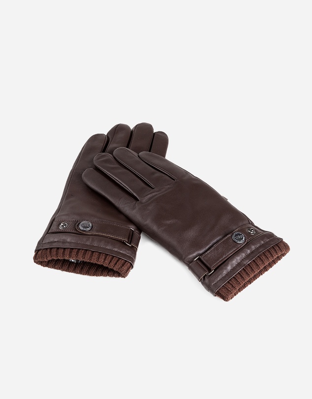 Ozwear Connection Uggs - Ugg Mens Silver Stud Tab Glove (Touch Screen)