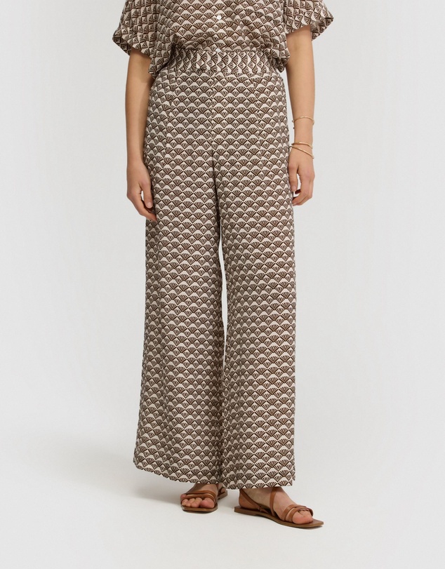 Oxford - Abigail Printed Pants