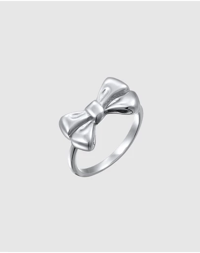 Elli Jewelry - Ring Ribbon 925 Sterling Silver