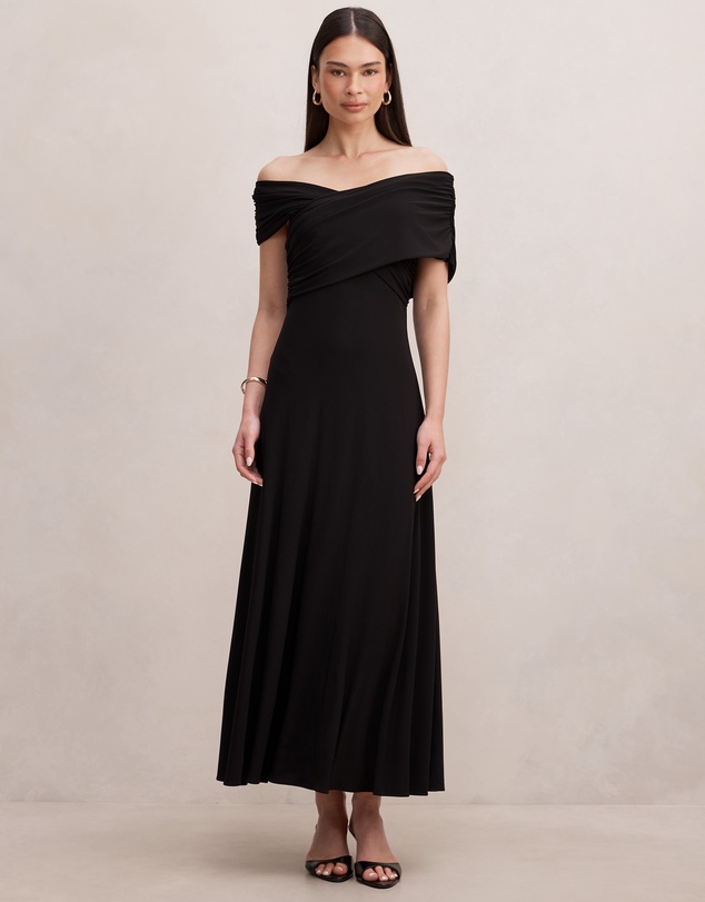 Forever New - Nika Off Shoulder Midi Dress
