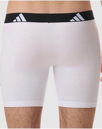 adidas Sportswear - 3 Pack Active Flex Cotton Boxer Brief Underwear